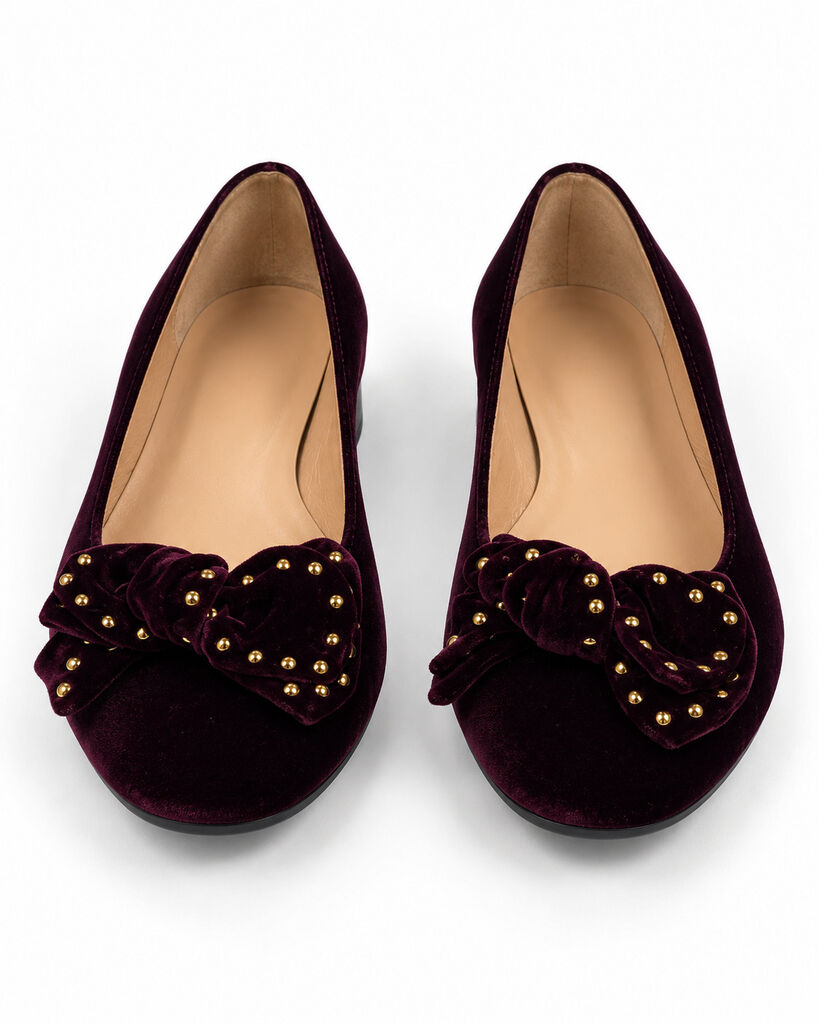 Shoes Velvet BORDO