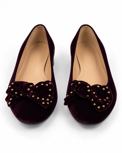 Shoes Velvet BORDO