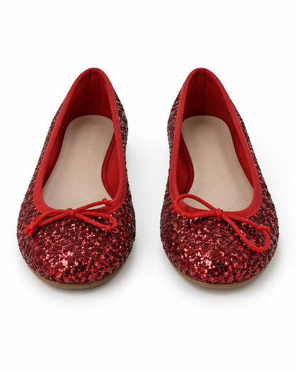 Shoes Glitter Rosso