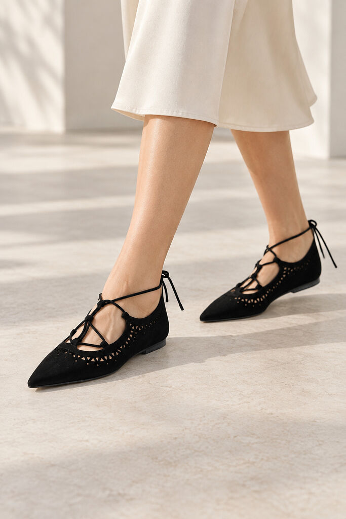 Shoes Suede NERO