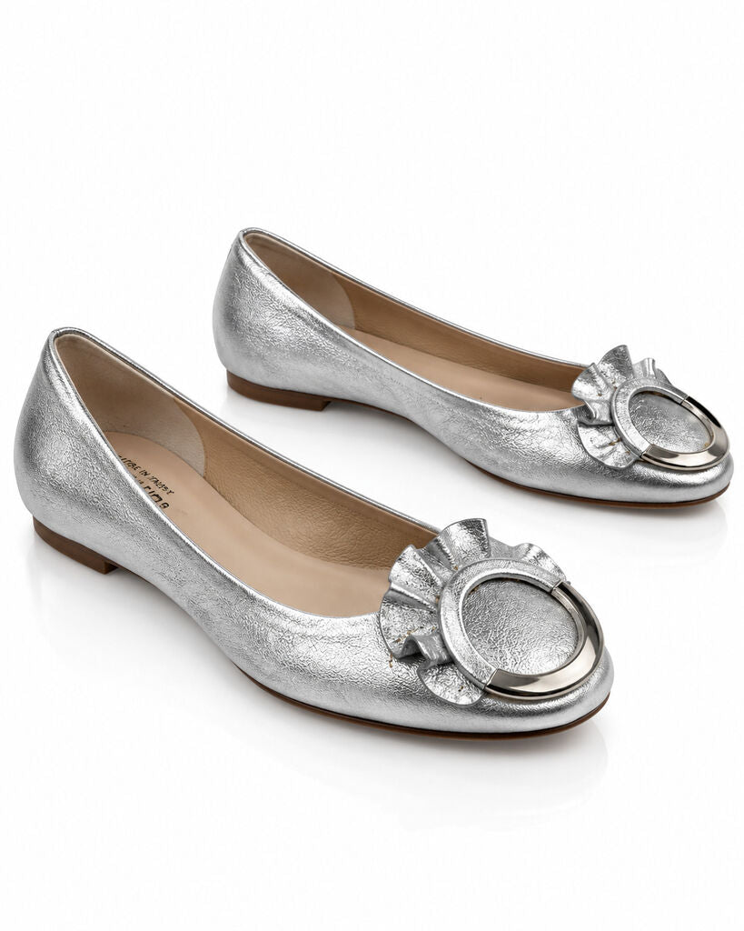 Shoes Laminato ARGENTO