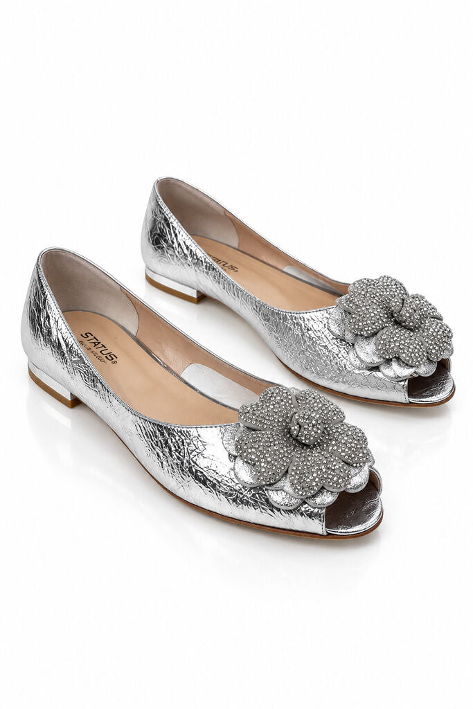 Shoes Laminato ARGENTO