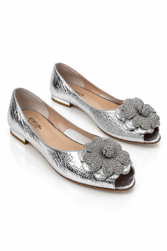 Shoes Laminato ARGENTO