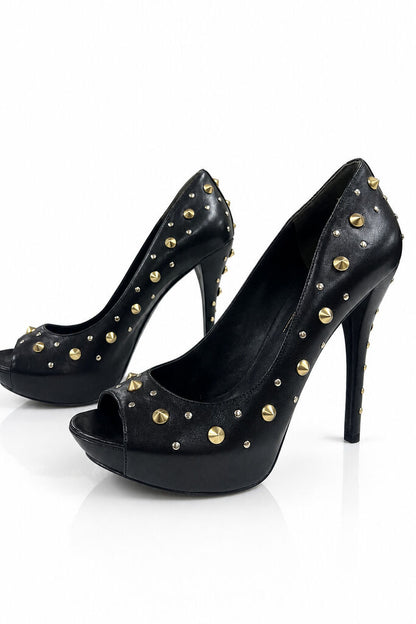 Shoes Nappa Ner/Oro