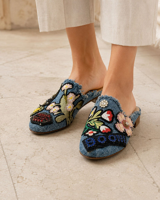 Shoes Jea/Stra BLU