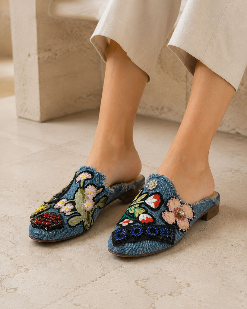 Shoes Jea/Stra BLU