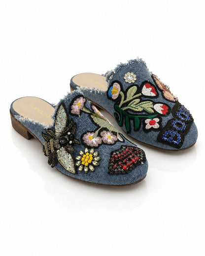 Shoes Jea/Stra BLU