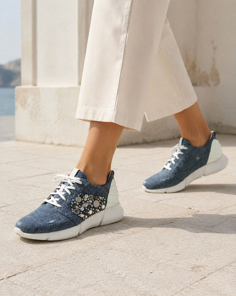 Shoes Jea/Stra BLU