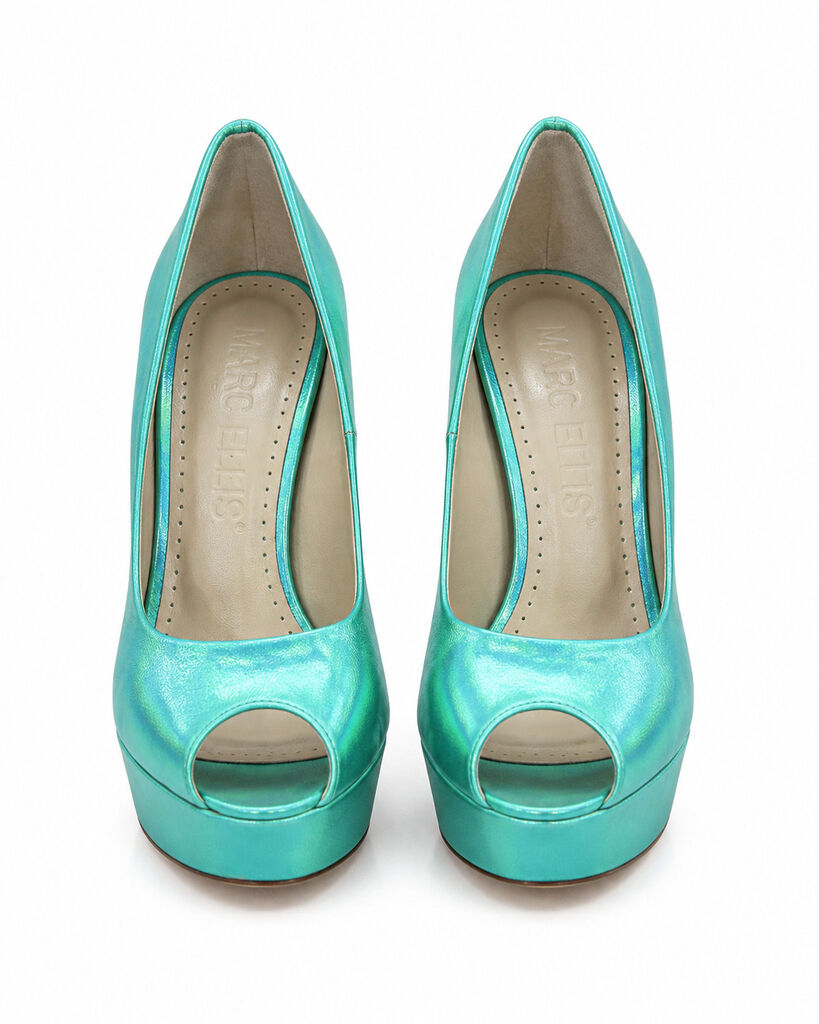 Shoes Laminato Emeraude