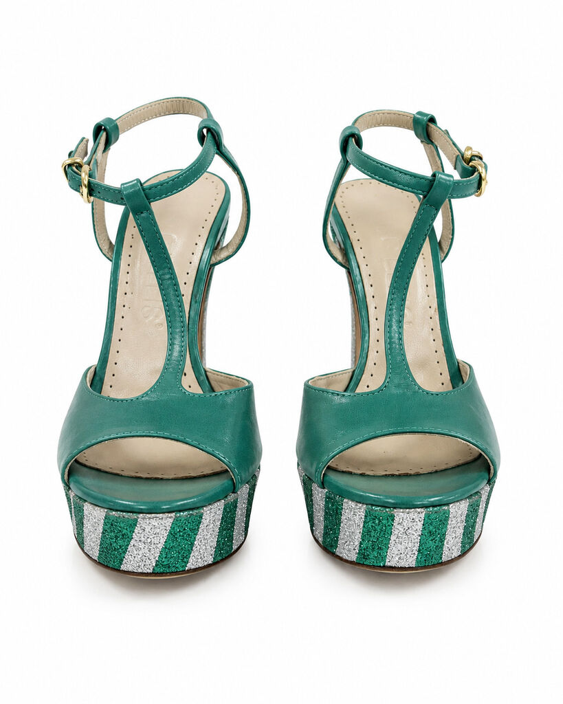 Shoes Nappa Emeraude