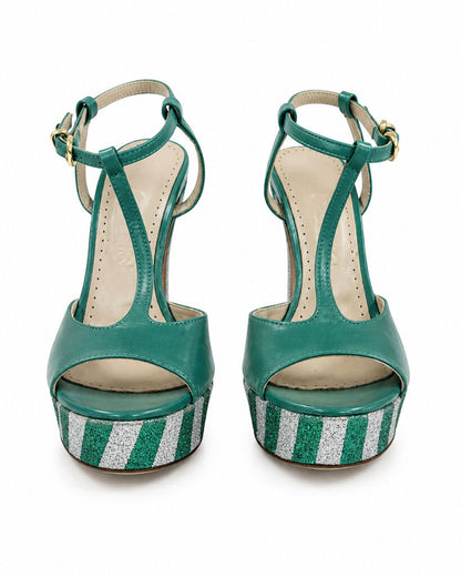 Shoes Nappa Emeraude