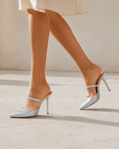 Shoes Laminato Argent