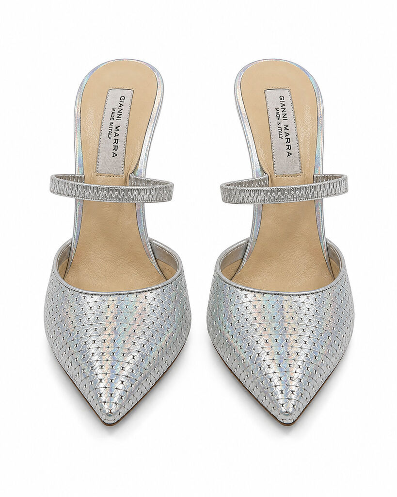 Shoes Laminato Argent