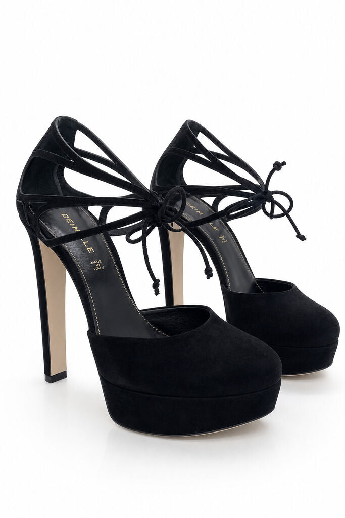 Shoes Camoscio NERO