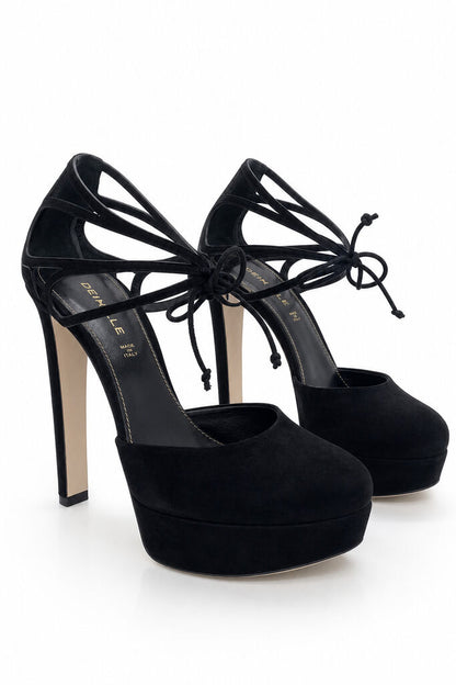 Shoes Camoscio NERO