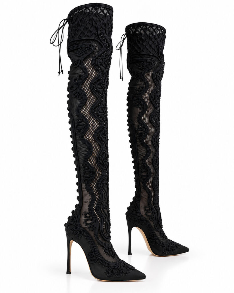 Shoes Dentelle Nero