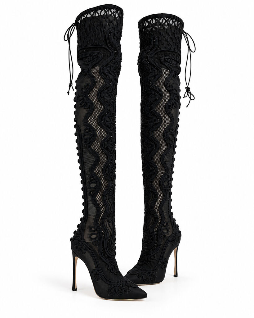Shoes Dentelle Nero
