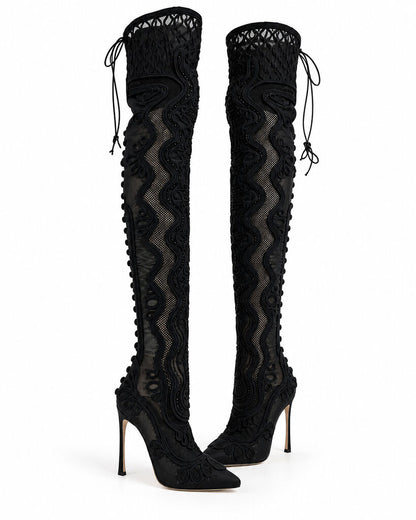 Shoes Dentelle Nero