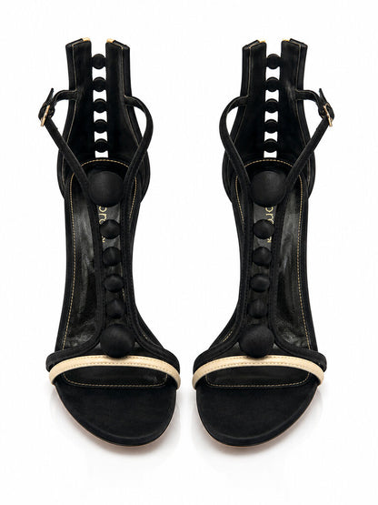 Shoes Satin Bia/Ner