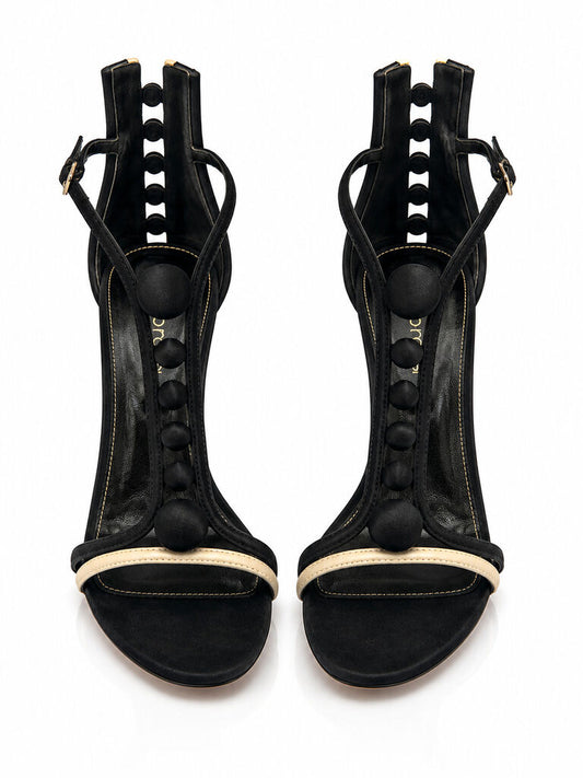Shoes Satin Bia/Ner