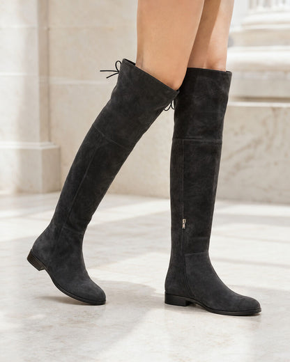 Shoes Suede GRIS FO