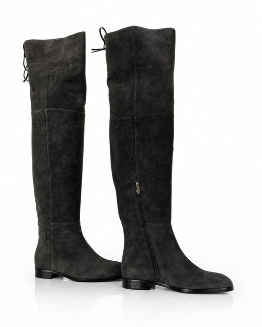 Shoes Suede GRIS FO