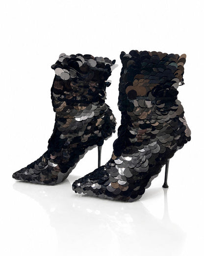 Shoes Fab/Embroidery NERO