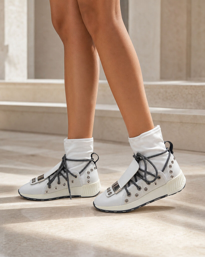 Shoes Fab/Nap BIANCO