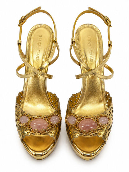 Shoes Laminato Oro
