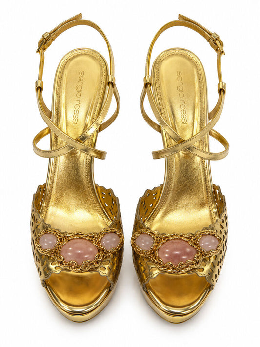 Shoes Laminato Oro