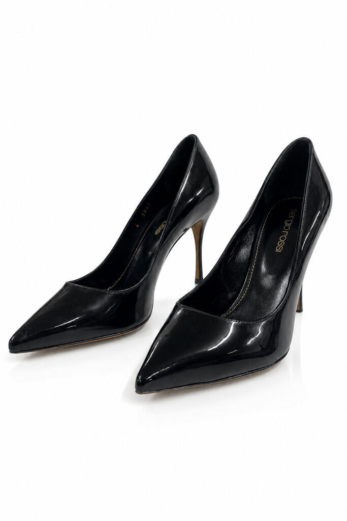Shoes Patent Nero