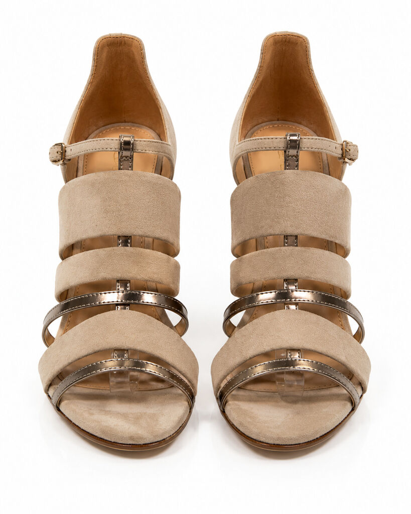 Shoes Suede Bei/Bron