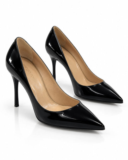 Shoes Patent Black