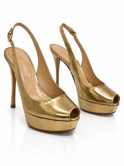 Shoes Laminato Bronzo