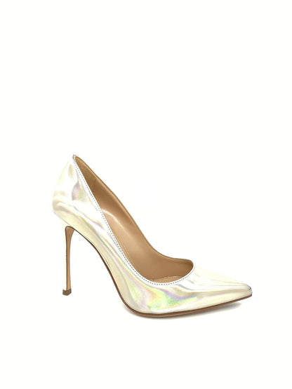 Iridescent Patent Leather Stiletto Heel