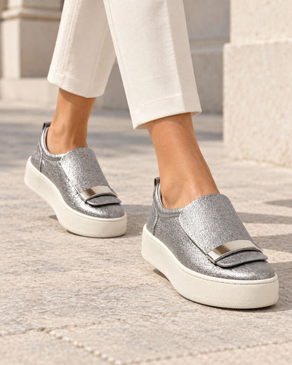 Shoes Nappa ACCIAIO