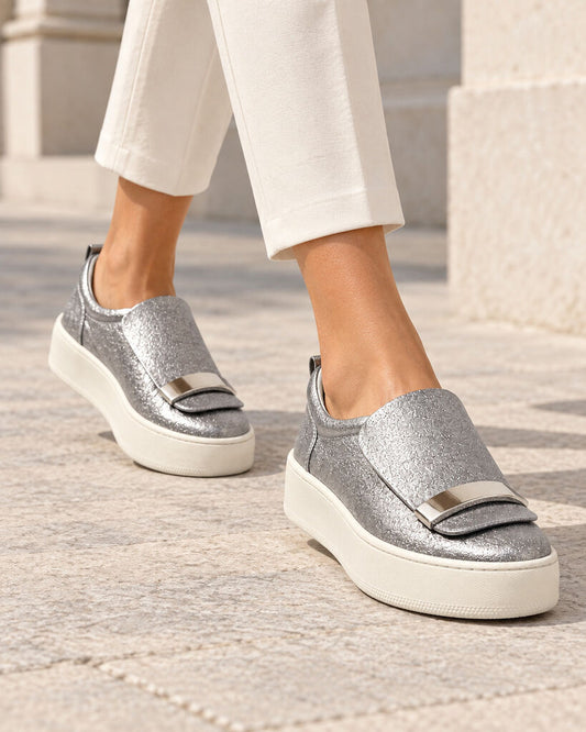 Shoes Nappa ACCIAIO