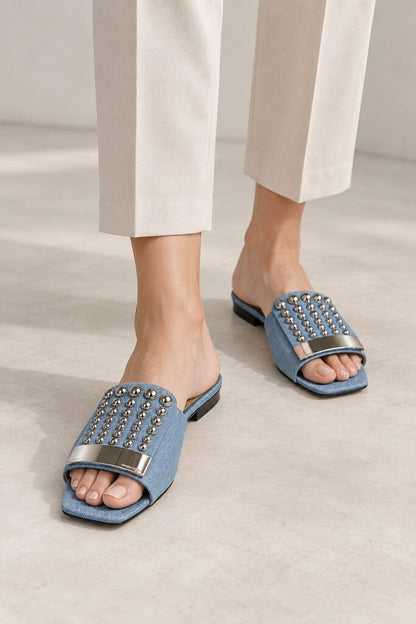 Shoes Fab+Studs BLU+NIK