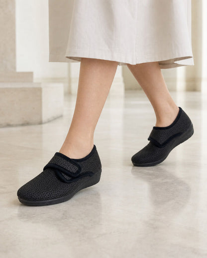 Shoes Tweed NERO