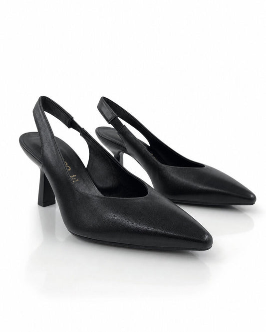 Sling-Back Nappa NERO