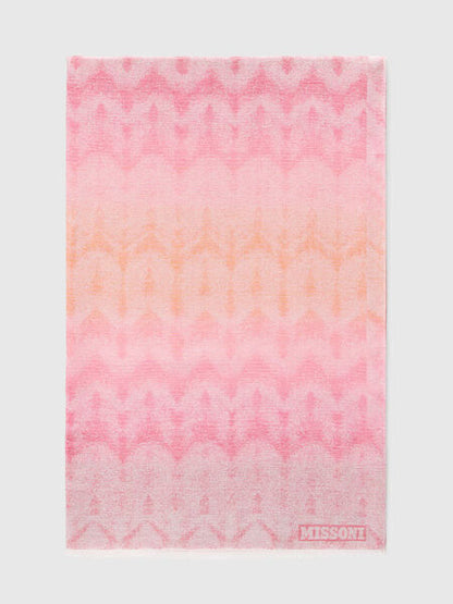 Pink Gradient Pattern Towel