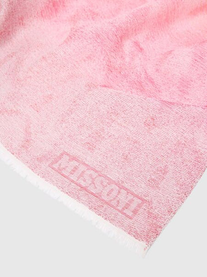Pink Gradient Pattern Towel