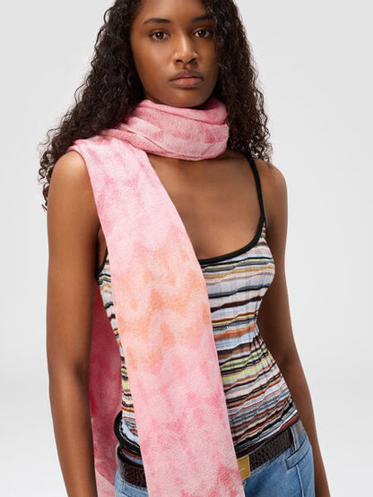 Pink Gradient Pattern Towel