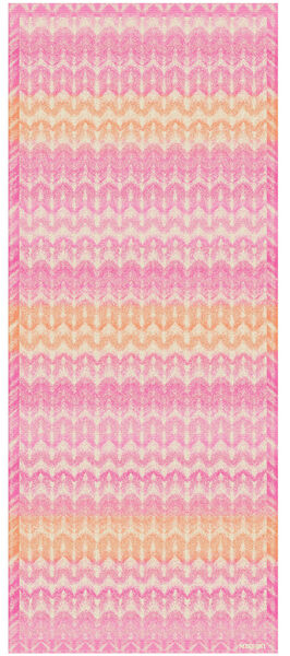 Pink Gradient Pattern Towel