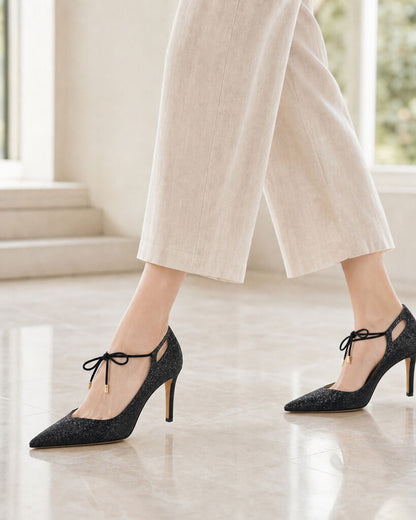 Shoes Glitter NERO