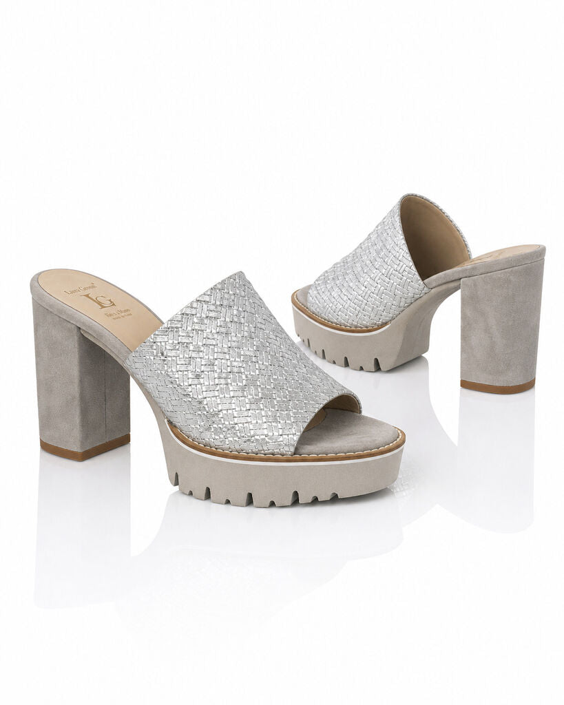 Shoes Int/Lam ARGENTO