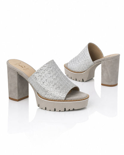 Shoes Int/Lam ARGENTO