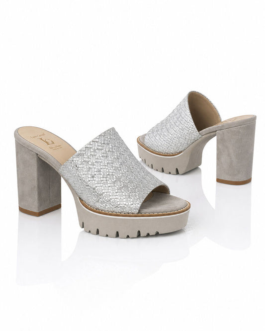 Shoes Int/Lam ARGENTO