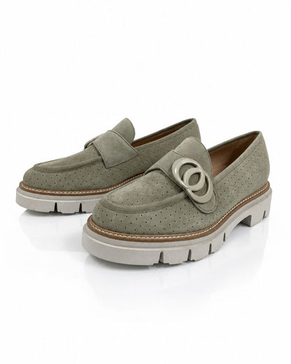 Shoes Camoscio KAKI