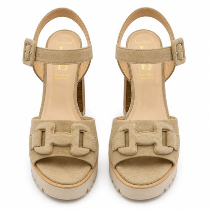 Sandal Camoscio BEIGE